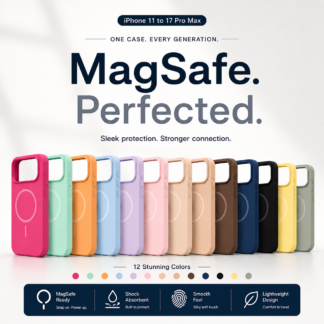 Apple MagSafe Silicon Cover — iPhone 17